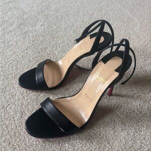 Christian Louboutins. Worn once! Size 41.